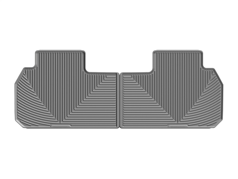 Buick Enclave Floor Mats - Rear - WeatherTech - Rubber - Grey - `18-`27
