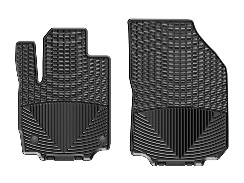 GMC Terrain Floor Mats - Front - WeatherTech - Rubber - Black - `18-`27
