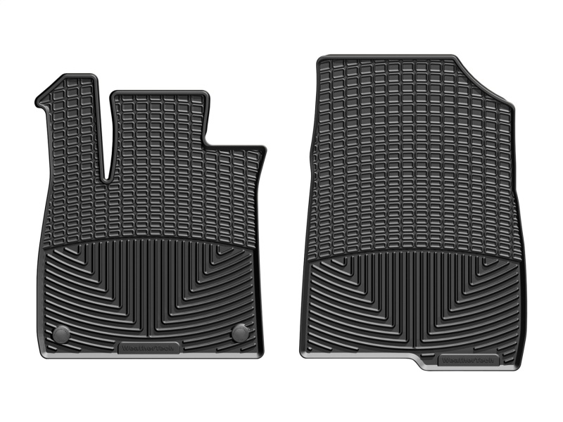 Honda Accord Floor Mats - Front - WeatherTech - Rubber - Black - `18-`27