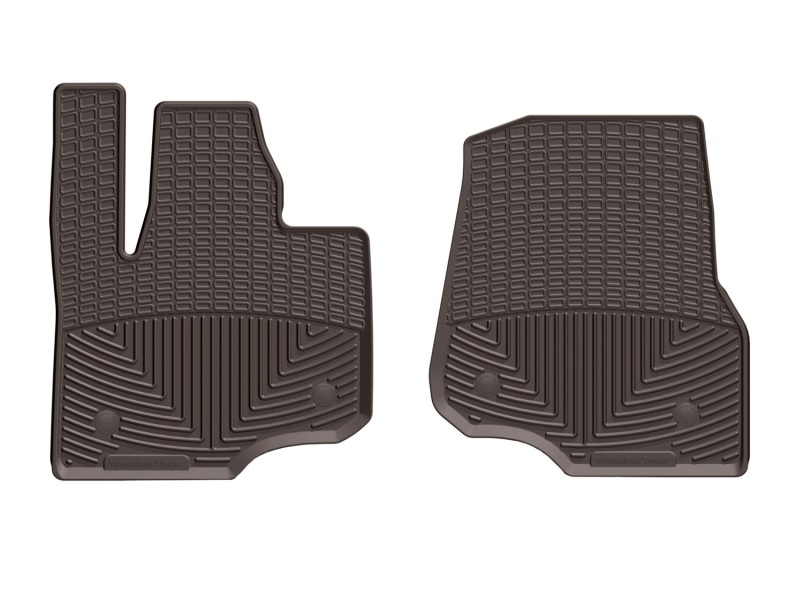 Lincoln Navigator L Floor Mats - Front - WeatherTech - All-Weather - Cocoa - `18-`27