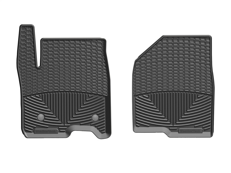 Chevrolet Silverado 1500 Floor Mats - Front - WeatherTech - Rubber - Black - `19-`27
