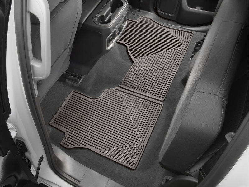 Chevrolet Silverado 1500 Floor Mats - Rear - WeatherTech - All-Weather - Cocoa - `19-`27