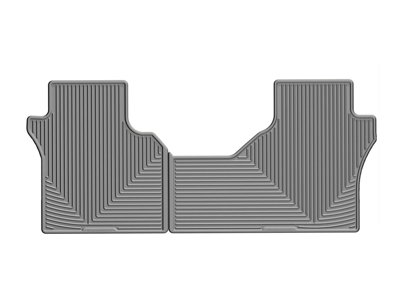 Chevrolet Silverado 1500 Floor Mat Set - Rear - WeatherTech - Deeply Sculpted Channels - Grey - `19-`27