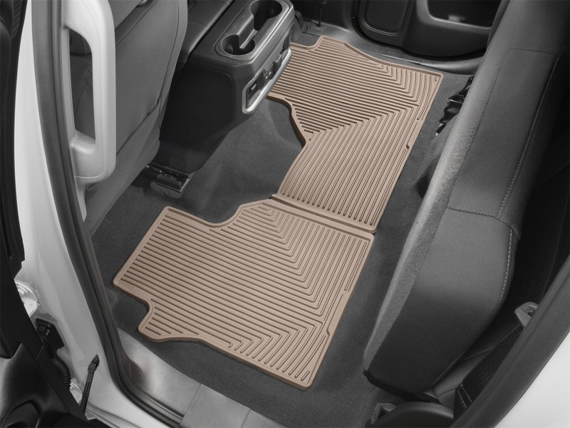 Chevrolet Silverado 1500 Floor Mats - Rear - WeatherTech - Rubber - Tan - `19-`27