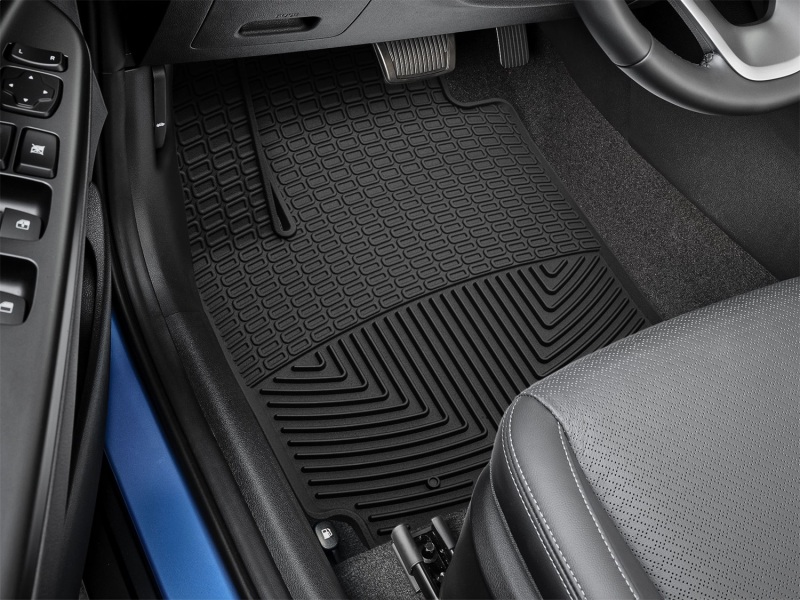 Hyundai Kona Floor Mats - Front - WeatherTech - Rubber - Black - `18-`27