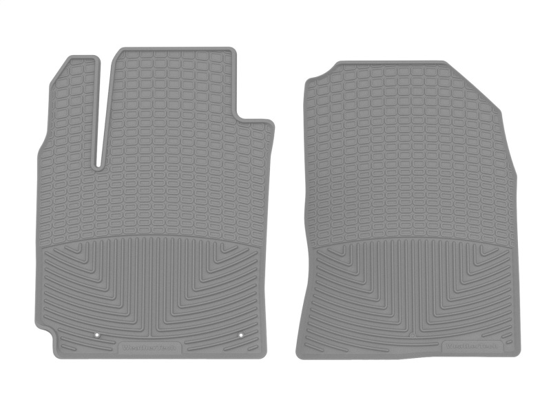 Hyundai Kona Floor Mats - Front - WeatherTech - Rubber - Grey - `18-`27
