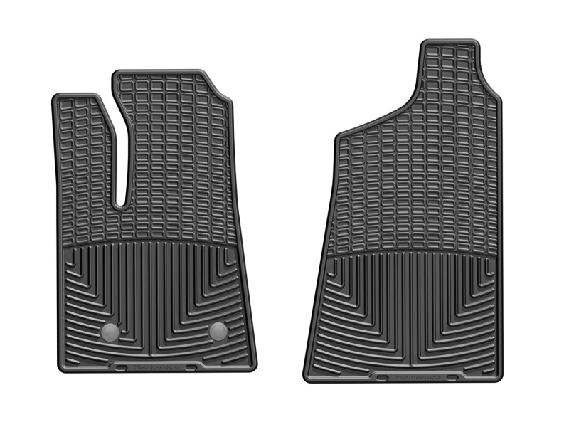 Ford Transit Floor Mats - Front - WeatherTech - Rubber - Black - `15-`27