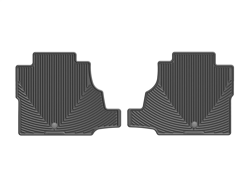 Lincoln Navigator Floor Mats - Rear - WeatherTech - Rubber - Black - `18-`27