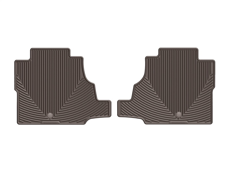 Lincoln Navigator L Floor Mats (1) - Rear - WeatherTech - All-Weather - Cocoa - `18-`27