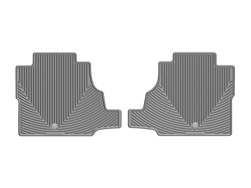 Lincoln Navigator Floor Mats - Rear - WeatherTech - Rubber - Grey - `18-`27