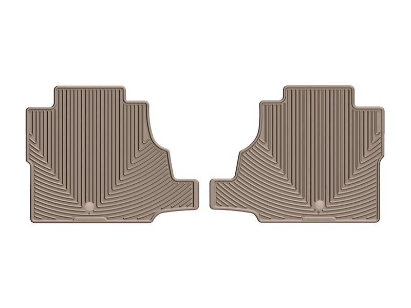 Lincoln Navigator L Floor Mat Set - Rear - WeatherTech - Rubber - Tan - `18-`27
