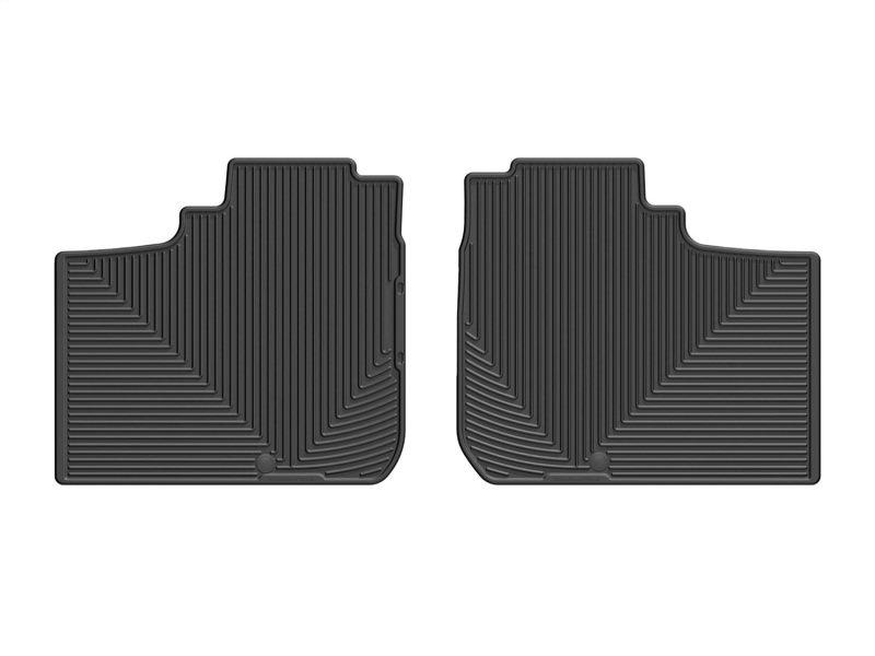 Dodge Ram 1500 Rubber Floor Mats - Rear - WeatherTech - All-Weather - Black - `19-`27