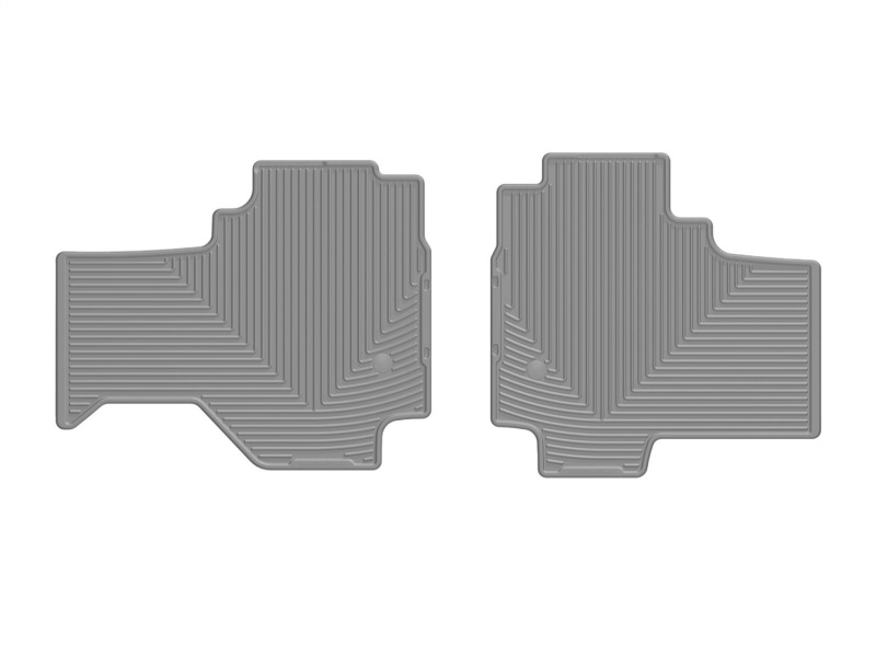 RAM 1500 Floor Mats - Rear - WeatherTech - All-Weather Rubber - Grey - `19-`27
