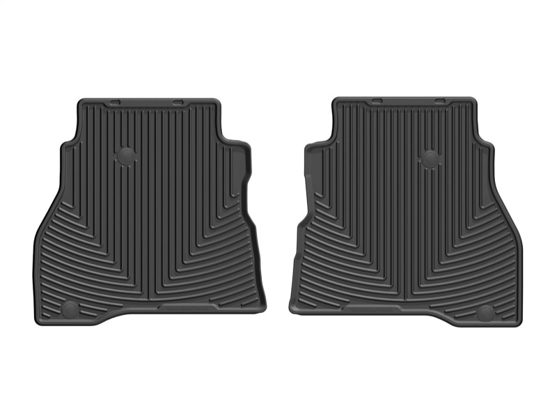 Jeep Gladiator Rubber Mats - Rear - WeatherTech - All-Weather - Black - `20-`27