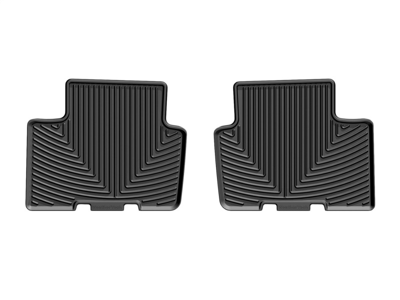 Ford Ranger Floor Mats - Rear - WeatherTech - All-Weather Rubber - Black - `19-`27