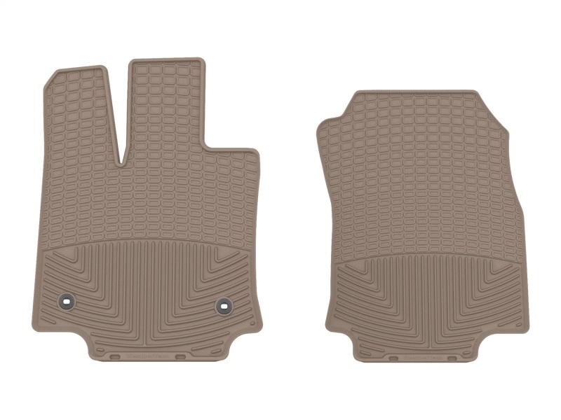 Toyota Venza Floor Mats - Front - WeatherTech - All-Weather - Tan - `21-`27