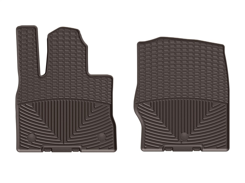 Ford Explorer Floor Mats - Front - WeatherTech - Rubber - Cocoa - `20-`27 Ford Explorer Floor Mats - Front - WeatherTech - Rubber - Cocoa - `20-`27