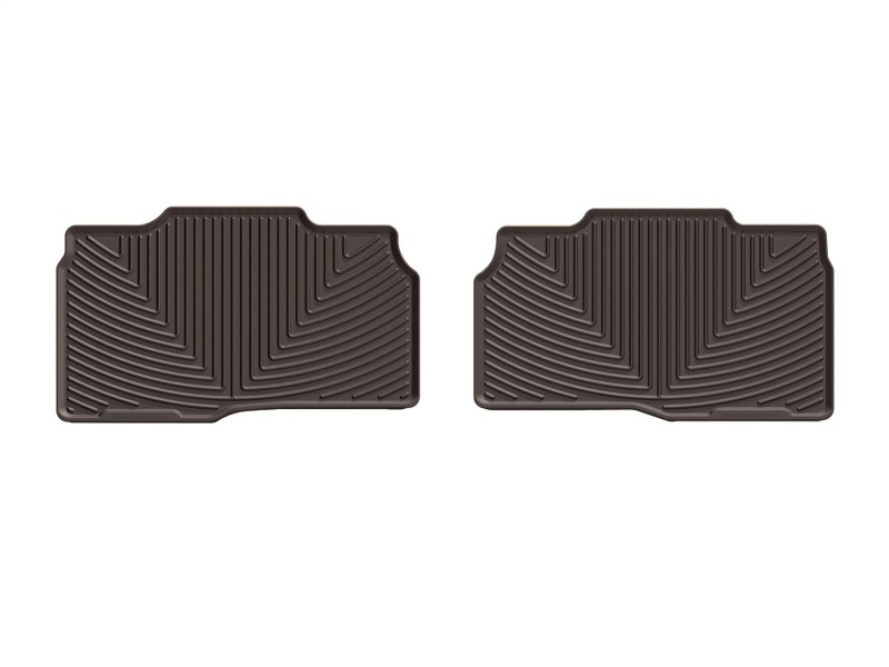 Ford Explorer Rubber Mats - Rear - WeatherTech - All-Weather - Cocoa - `20-`27 Ford Explorer Rubber Mats - Rear - WeatherTech - All-Weather - Cocoa - `20-`27