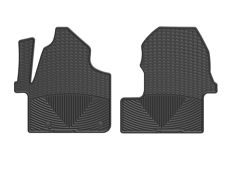 Mercedes-Benz Sprinter Floor Mats - Front - WeatherTech - All-Weather Rubber - Black - `19-`27
