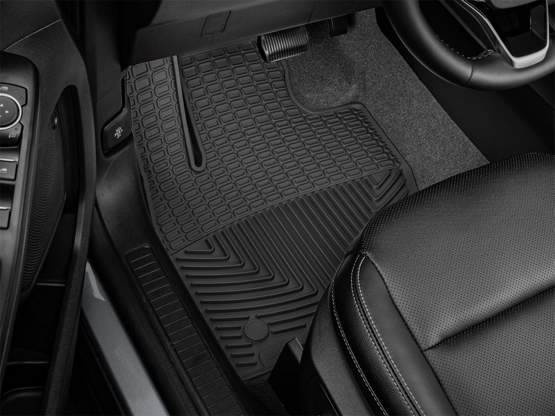 Ford Escape Floor Mats - Front - WeatherTech - Rubber - Black - `20-`27