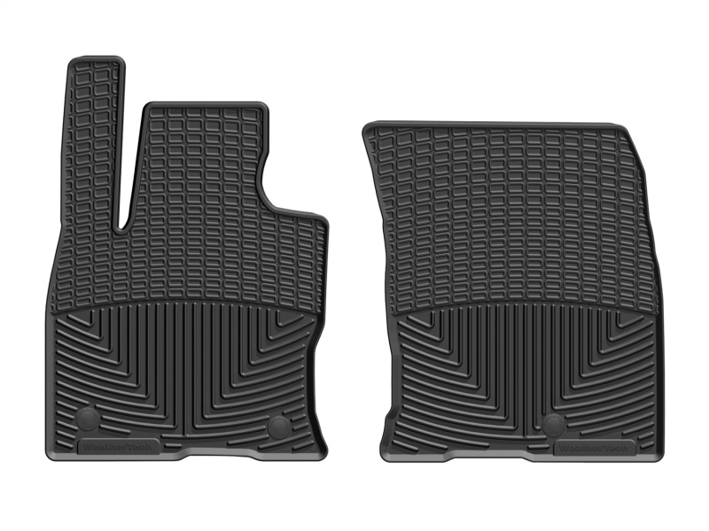 Ford Escape Hybrid Floor Mats - Front - WeatherTech - Rubber - Black - `20-`27 Ford Escape Hybrid Floor Mats - Front - WeatherTech - Rubber - Black - `20-`27