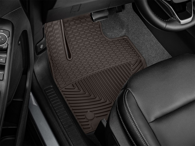 Ford Escape Floor Mats - Front - WeatherTech - Rubber - Cocoa - `20-`27