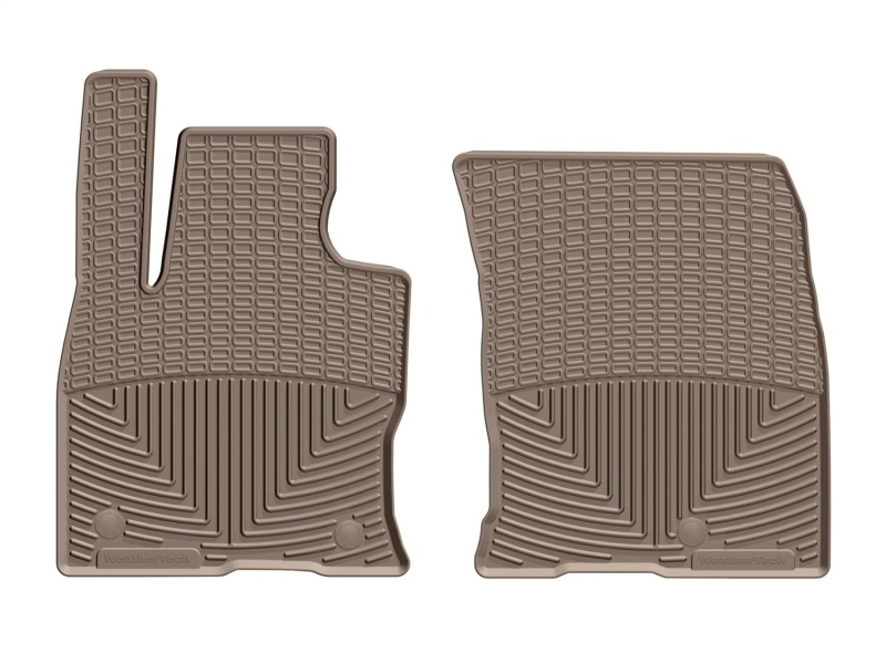 Ford Escape Floor Mats - Front - WeatherTech - Rubber - Tan - `20-`27 Ford Escape Floor Mats - Front - WeatherTech - Rubber - Tan - `20-`27
