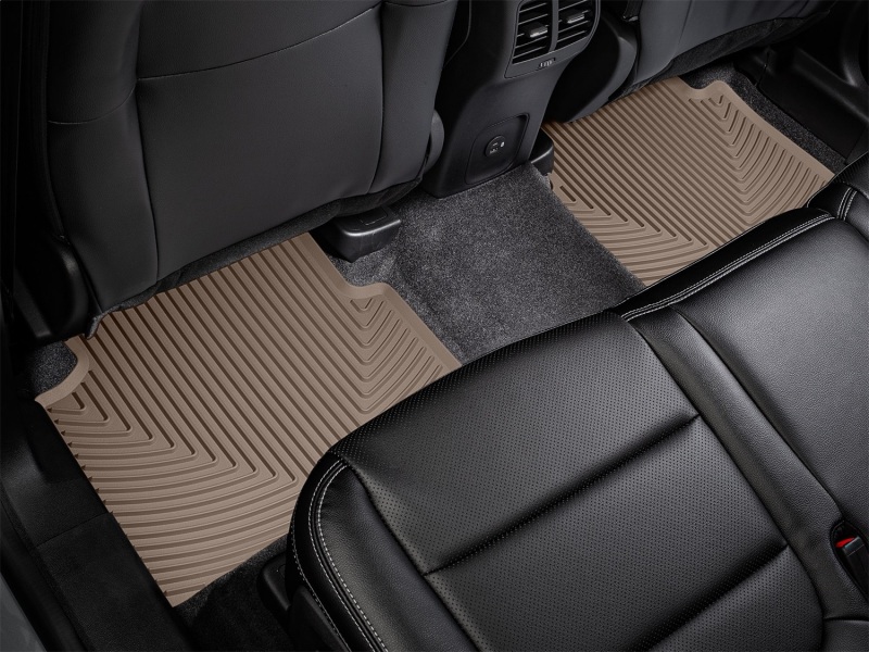 Ford Escape Rubber Floor Mats - Rear - WeatherTech - All-Weather - Tan - `20-`27