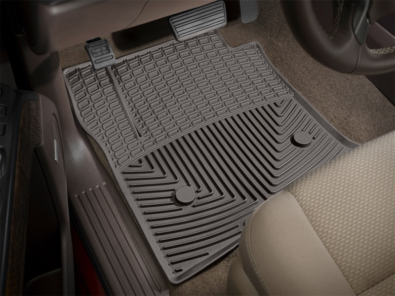 GMC Acadia Denali FloorLiner - Rear - WeatherTech - Cocoa - `17-`27