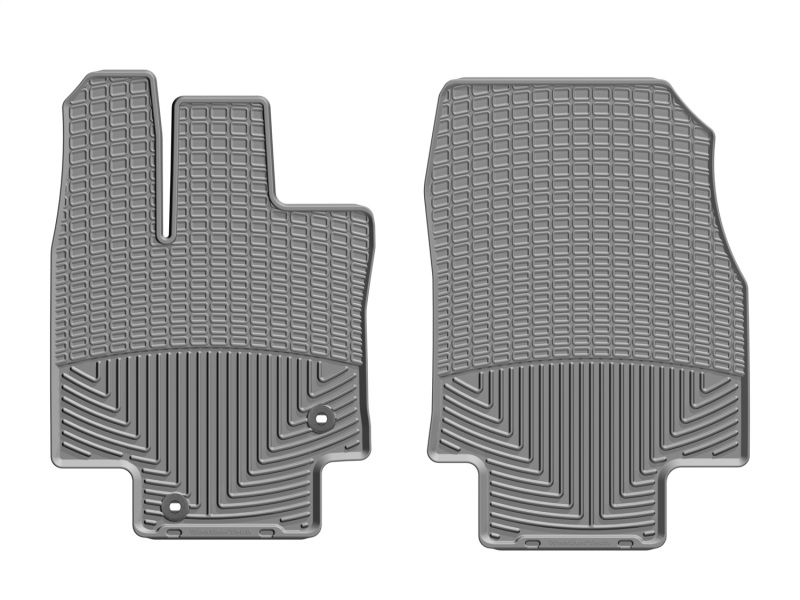 Toyota Highlander Floor Mats - Front - WeatherTech - All-Weather - Grey - `19-`27