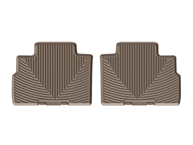 Nissan Sentra Rubber Floor Mats - Rear - WeatherTech - All-Weather - Tan - `20-`27