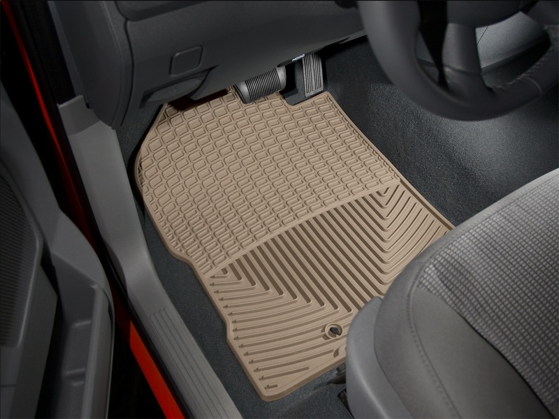 Dodge Ram 1500 Floor Mats - Front - WeatherTech - Rubber - Tan - `02-`05