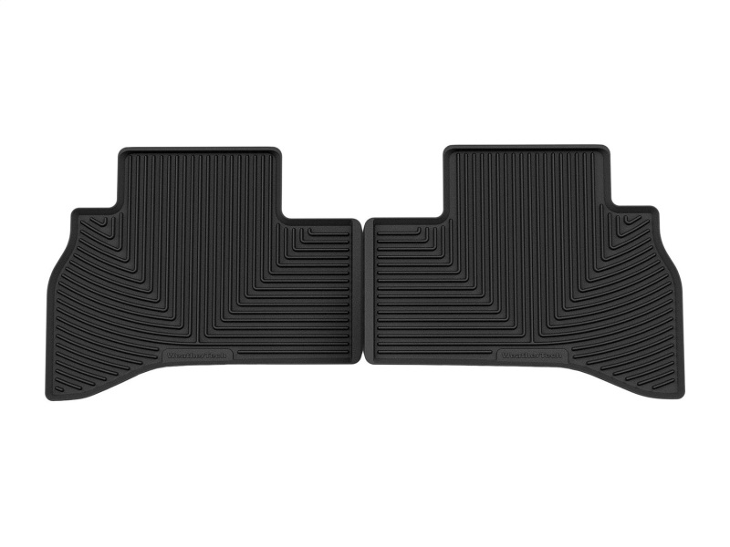 Chevrolet TrailBlazer Rubber Mats - Rear - WeatherTech - All-Weather - Black - `21-`27