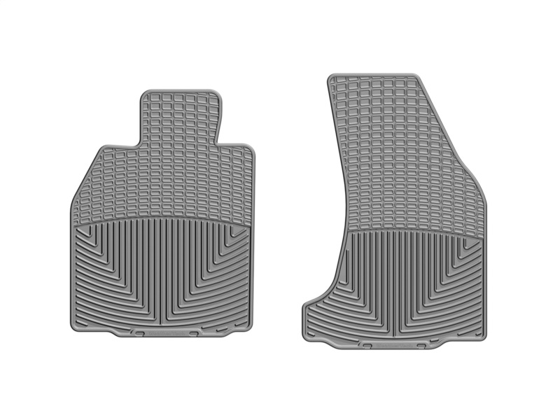 Porsche 911 Floor Mat Set - Front - WeatherTech - All-Weather Rubber - Grey - `05-`11