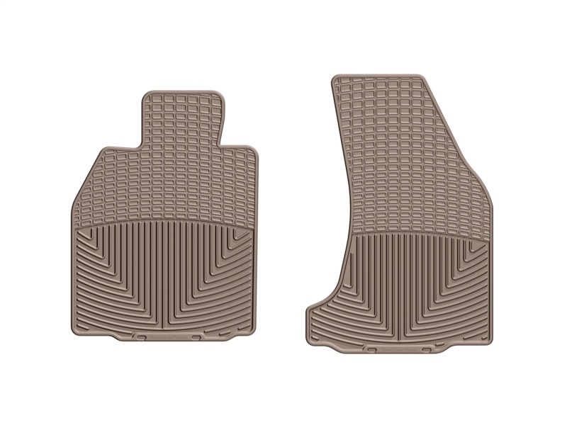 Porsche 911 Floor Mats - Front - WeatherTech - All-Weather - Tan - `05-`11