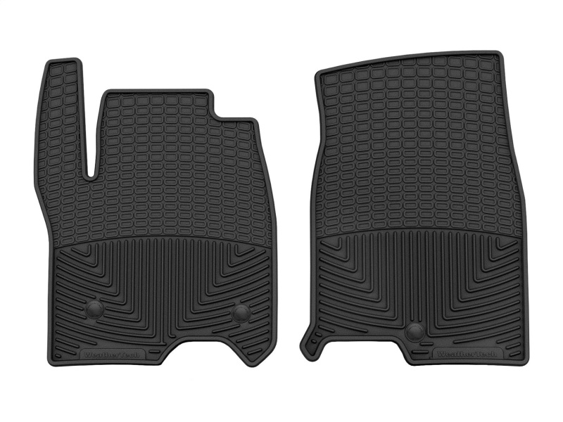 Cadillac Escalade Floor Mats - Front - WeatherTech - Rubber - Black - `21-`27