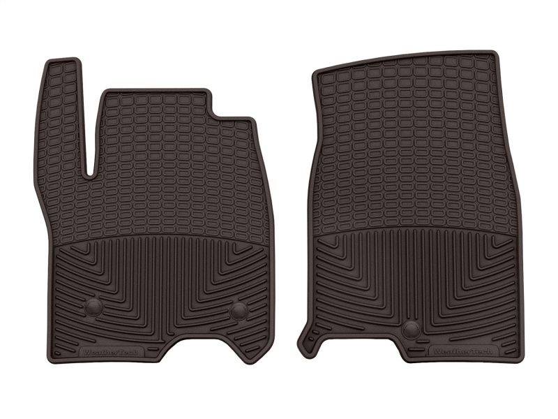 Cadillac Escalade Floor Mats - Rubber (Front) - WeatherTech - All-Weather - Cocoa - `21-`27 Cadillac Escalade Floor Mats - Rubber (Front) - WeatherTech - All-Weather - Cocoa - `21-`27