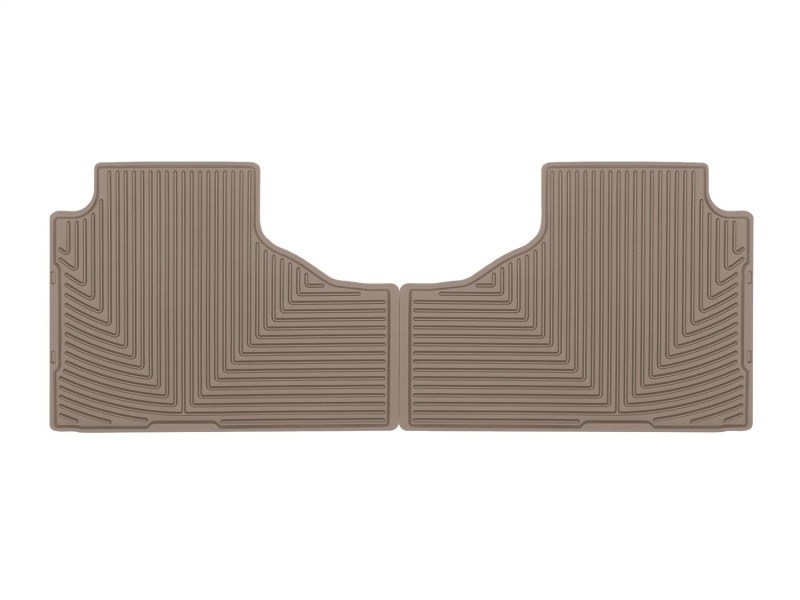 Cadillac Escalade Floor Mats - Rear - WeatherTech - All-Weather Rubber - Tan - `21-`27 Cadillac Escalade Floor Mats - Rear - WeatherTech - All-Weather Rubber - Tan - `21-`27
