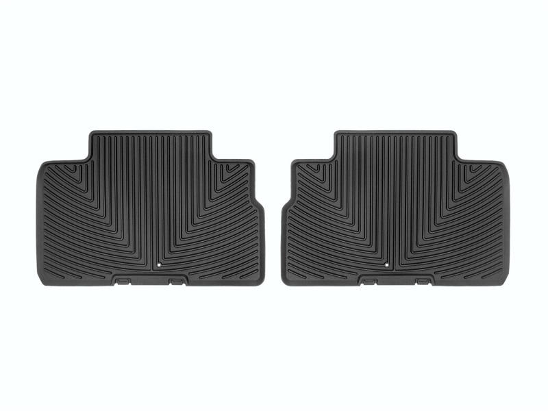 Kia Telluride Floor Mats - Rear - WeatherTech - Rubber - Black - `20-`27