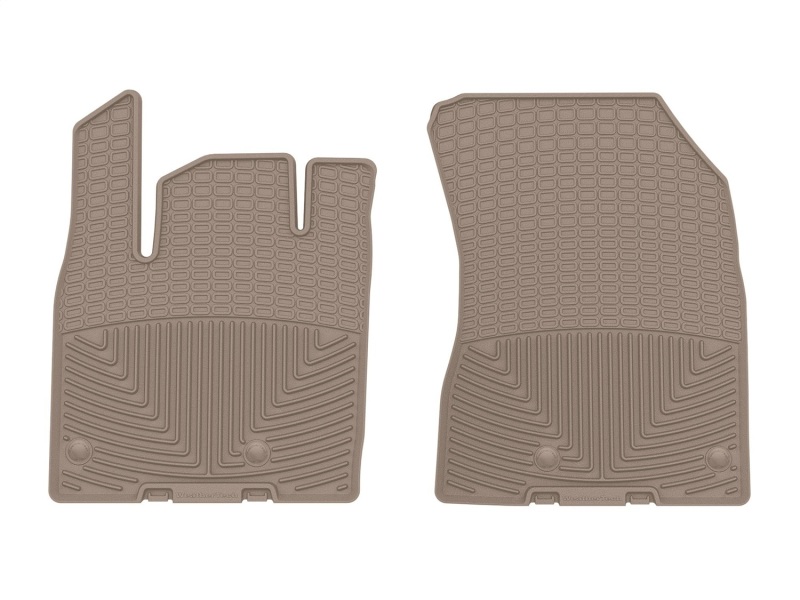 Nissan Rogue Floor Mats - Front - WeatherTech - All-Weather - Tan - `21-`27
