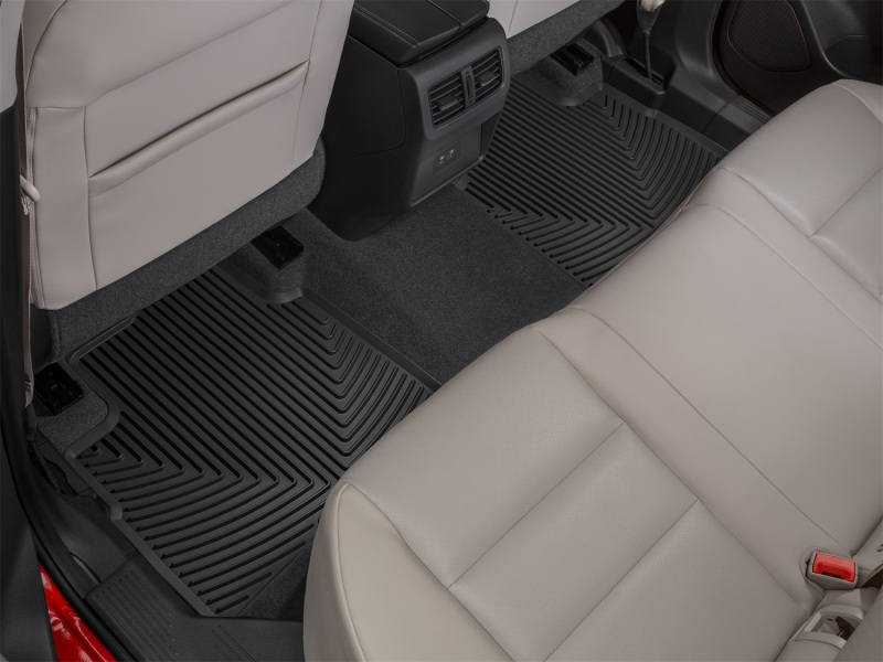 Nissan Rogue Floor Mats - Rubber - Rear - WeatherTech - Black - `21-`27