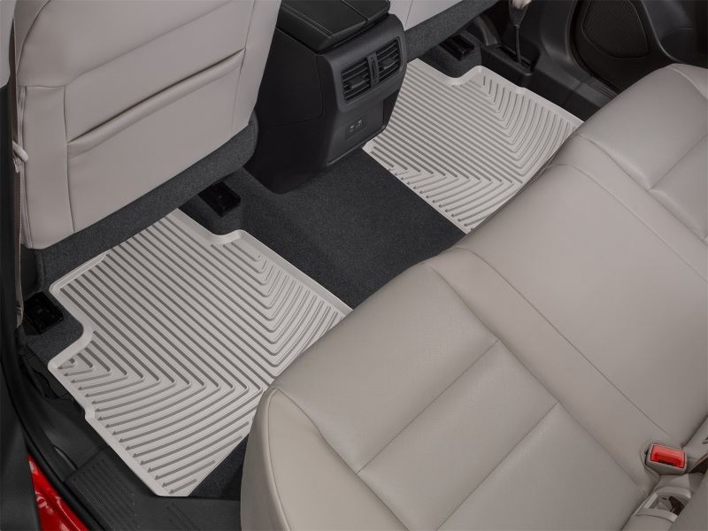 Nissan Rogue Floor Mats - Rear - WeatherTech - Rubber - Grey - `21-`27