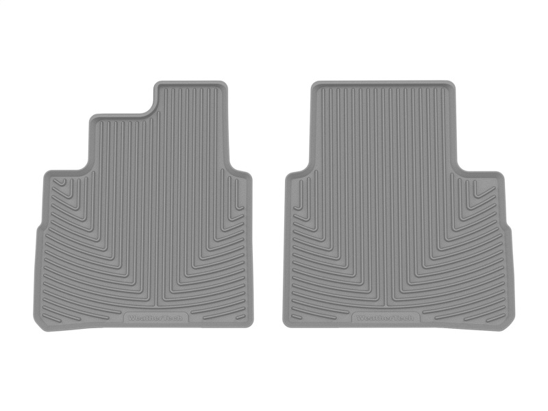 Nissan Rogue Floor Mats - Rear - WeatherTech - Rubber - Grey - `21-`27