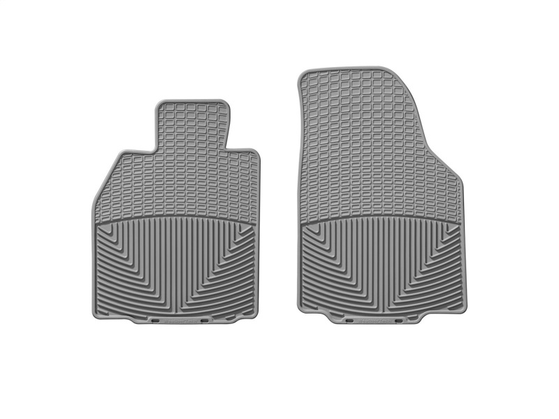 Porsche 911 Rubber Floor Mats - Front - WeatherTech - Grey - `05-`11