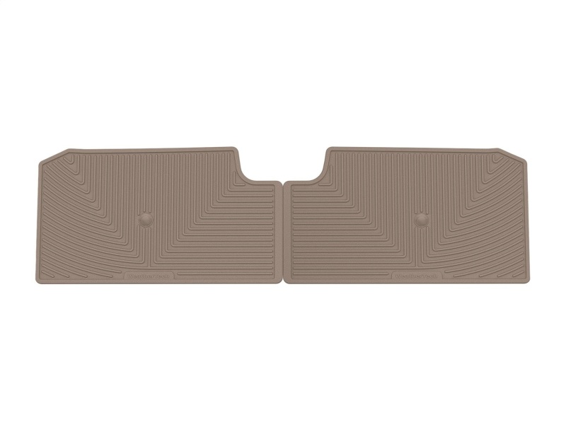 Toyota Sienna Floor Mats - Rear - WeatherTech - Rubber - Tan - `21-`27