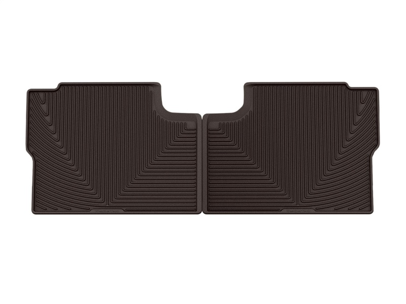 Ford F-150 Raptor Rubber Mats - Rear - WeatherTech - All-Weather - Cocoa - `21-`27