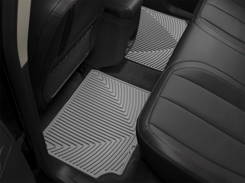 Ford F-150 Floor Mats - Rear - WeatherTech - Rubber - Grey - `21-`27