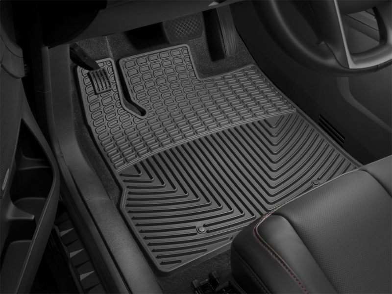 Honda Civic Floor Mats - Front - WeatherTech - Rubber - Black - `22-`27