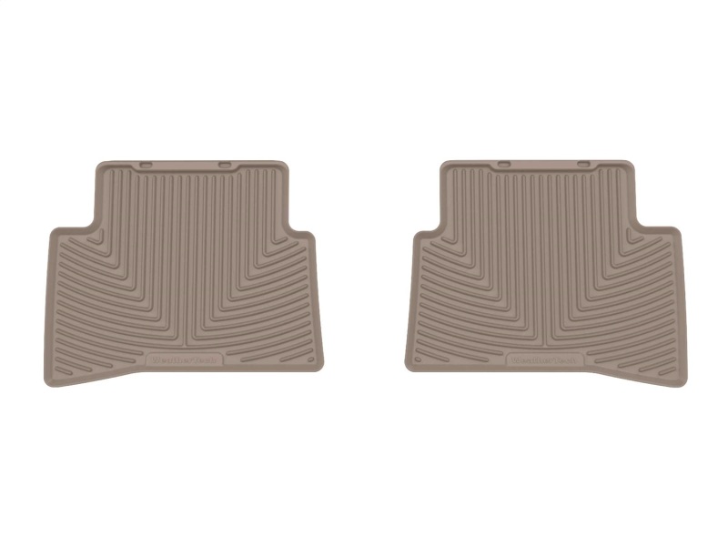 Lexus UX Hybrid Floor Mats - Rear - WeatherTech - All-Weather - Tan - `19-`25