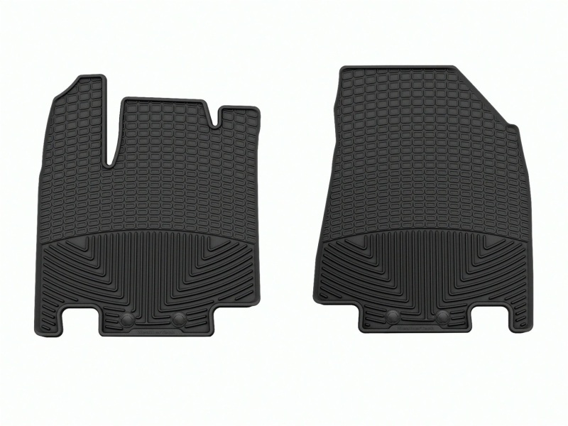 Nissan Pathfinder Floor Mats - Front - WeatherTech - All-Weather - Black - `22-`27